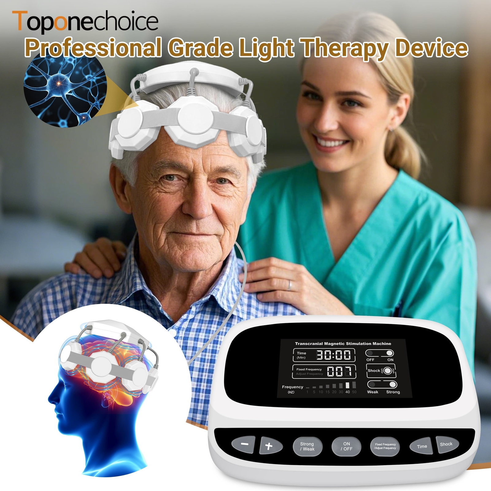 Transcranial Magnetic Stimulation TMS for Fibromyalgia, Parkinson’s Disease