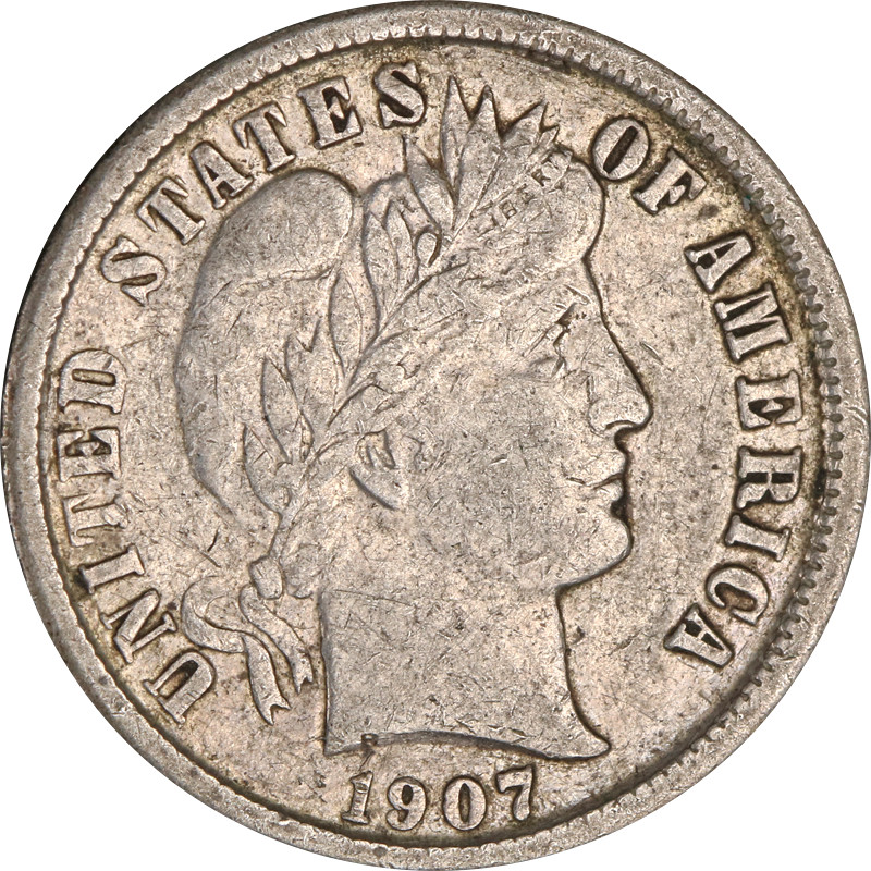1907-O Barber Dime Great Deals From The Executive Coin Company