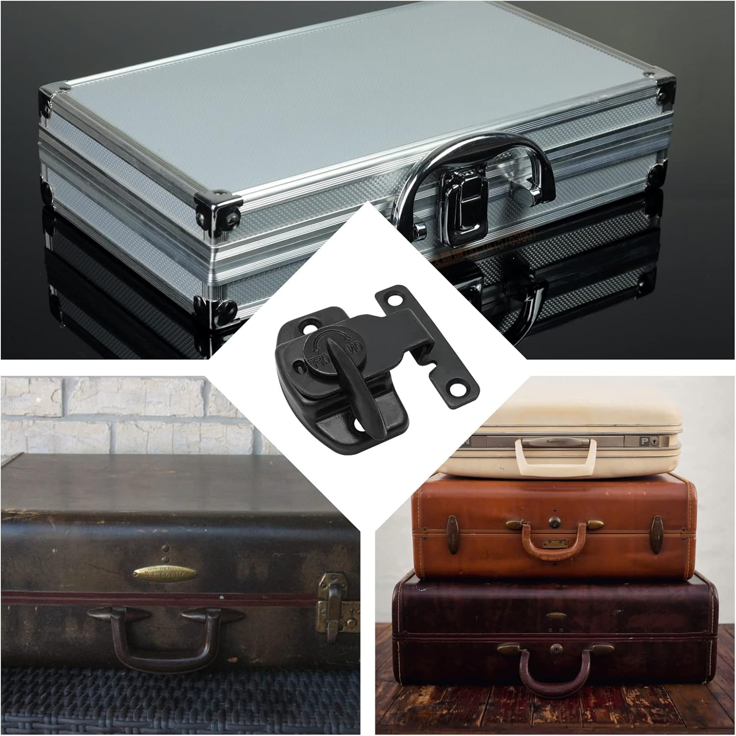 4 Pieces Metal Dining Table Locks Dining Training Table Buckles Latches Table Co