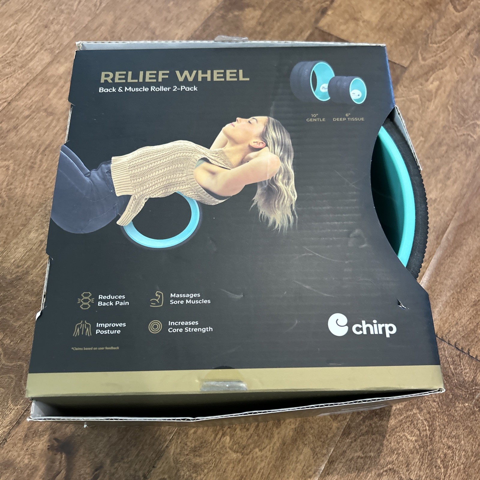 CHIRP RELIEF WHEEL Back & Muscles 2 Pack 6” & 10”