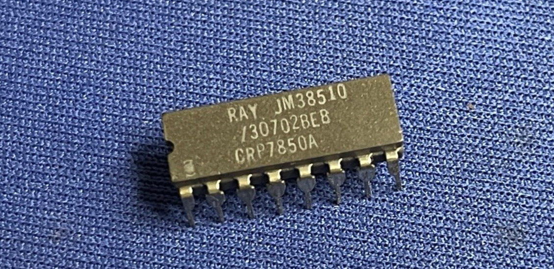 JM38510/30702BEB 54LS139J RAY 30702BEB 16-PIN CERDIP DC78 LAST ONES MILSPEC QTY1