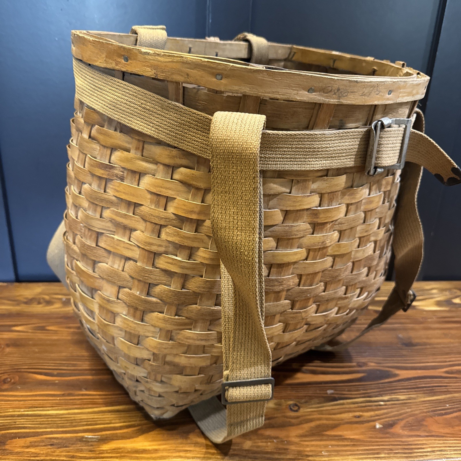 Antique Adirondack Trappers Backpack Rustic