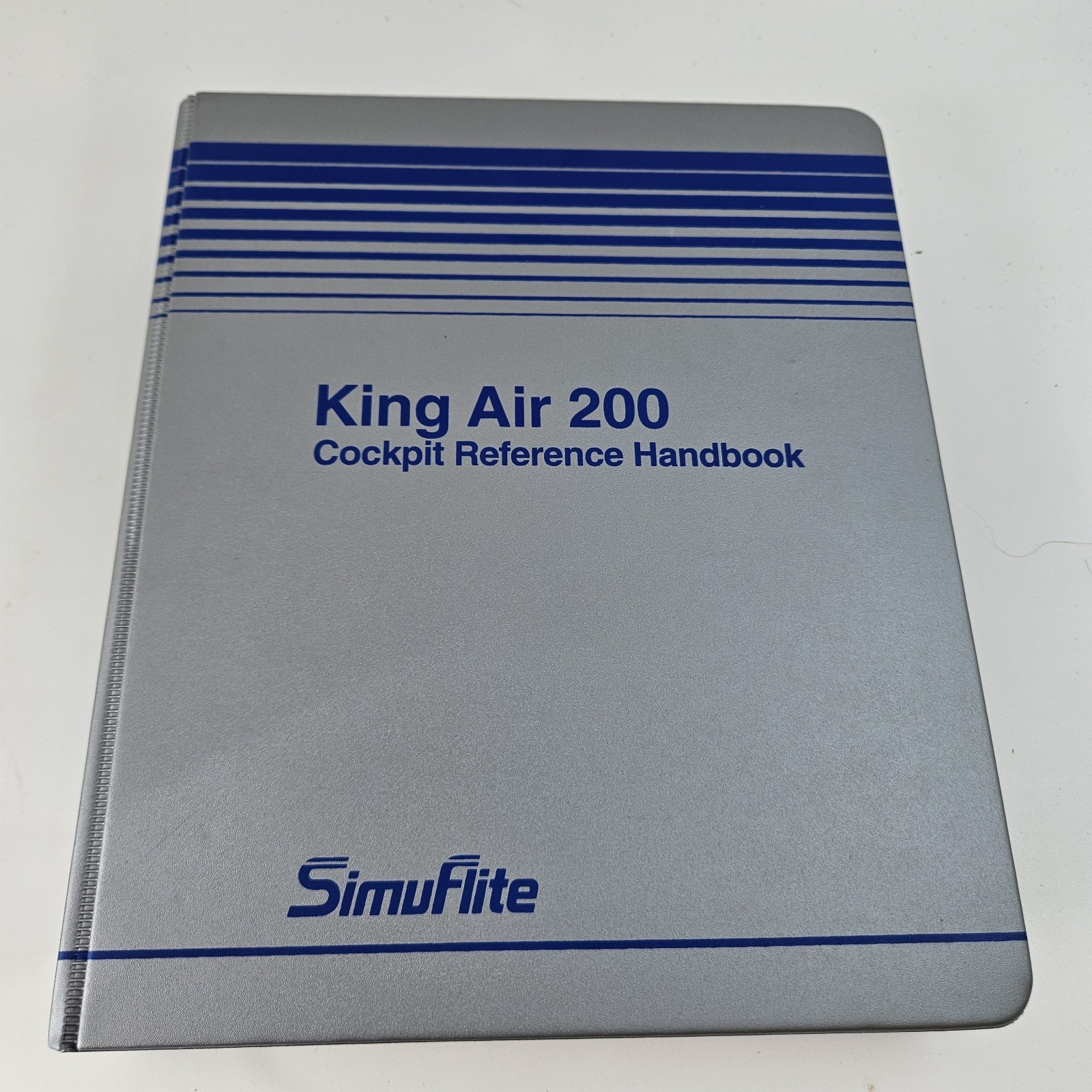 KING AIR 200 Cockpit Reference Handbook Simuflite 1993 Inspection Checklist