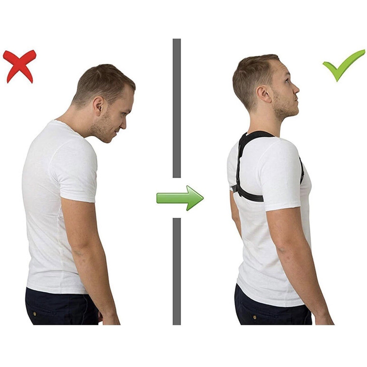 Brayfit Posture Corrector UNISEX Cures posture & back pain