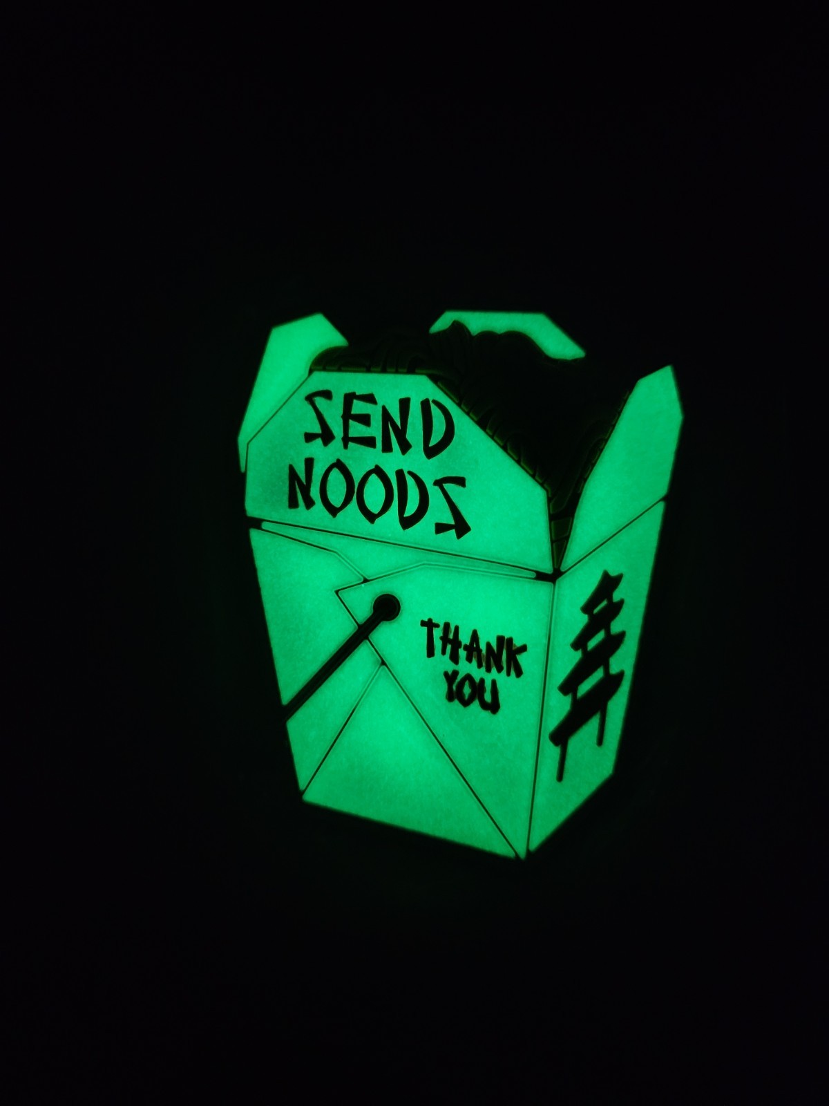 Send Nudes PVC Military Morale Patch GITD NEW