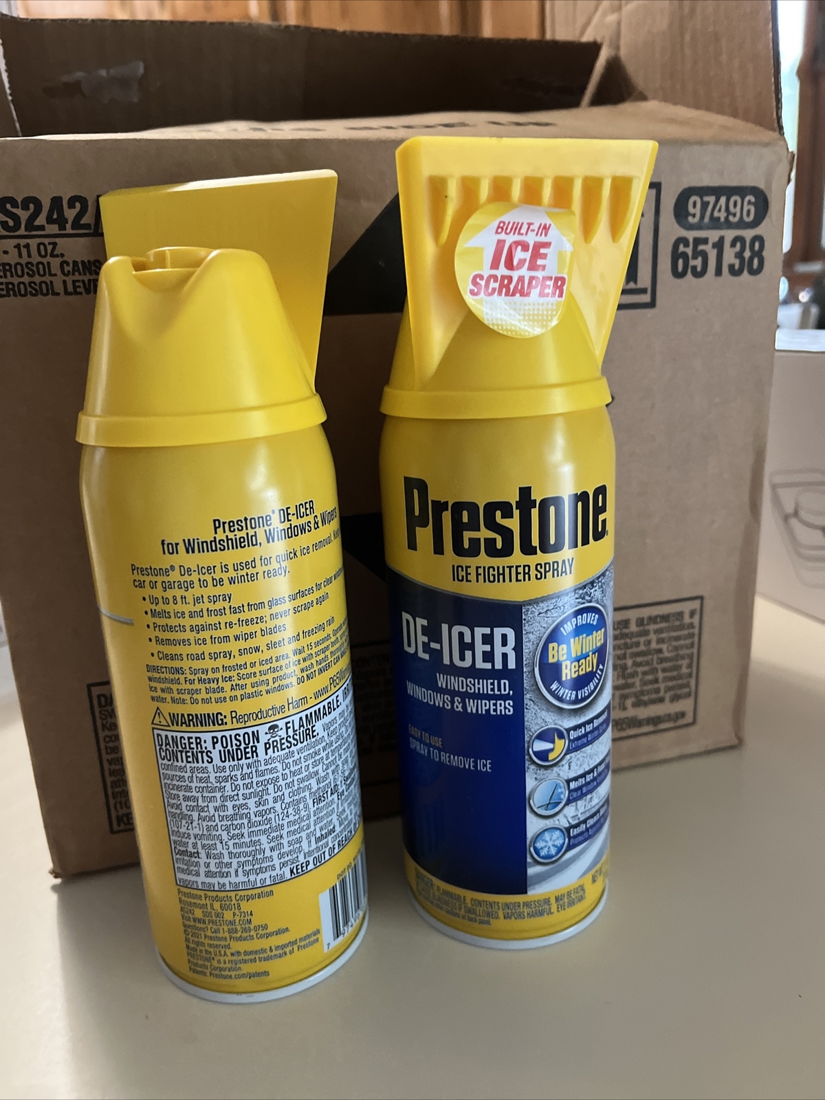 Preston Ice fighter Spray, Be Winter Ready With Best De-Icer ever made.