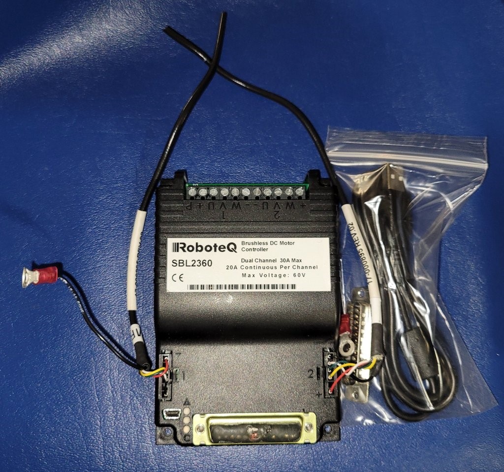 RoboteQ SBL2360 Dual Channel Brushless DC Motor Controller, DIY R2D2,Robot,Droid
