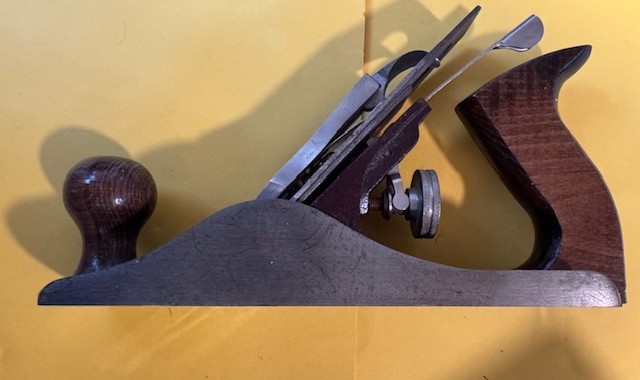 Vintage Stanley C557MP Smoothing Planer Wood Handles Made In USA Ship FREE in US