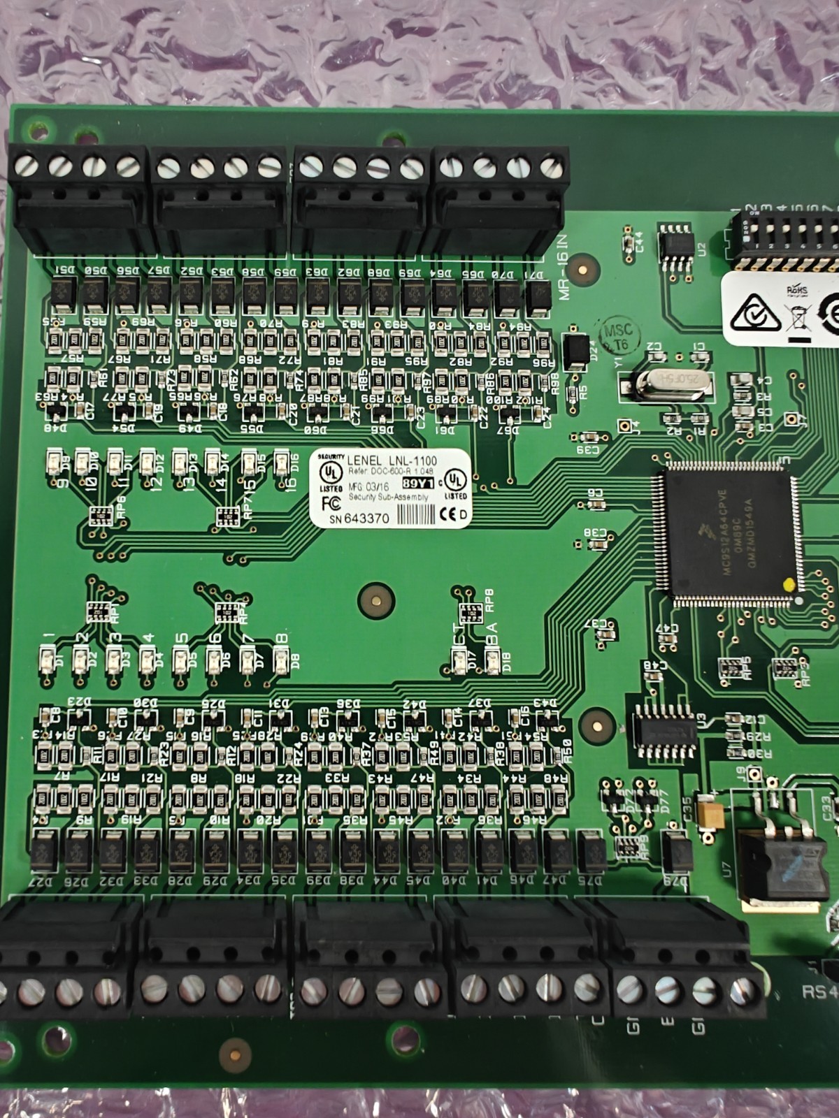 Lenel LNL-1100 Input Control Module