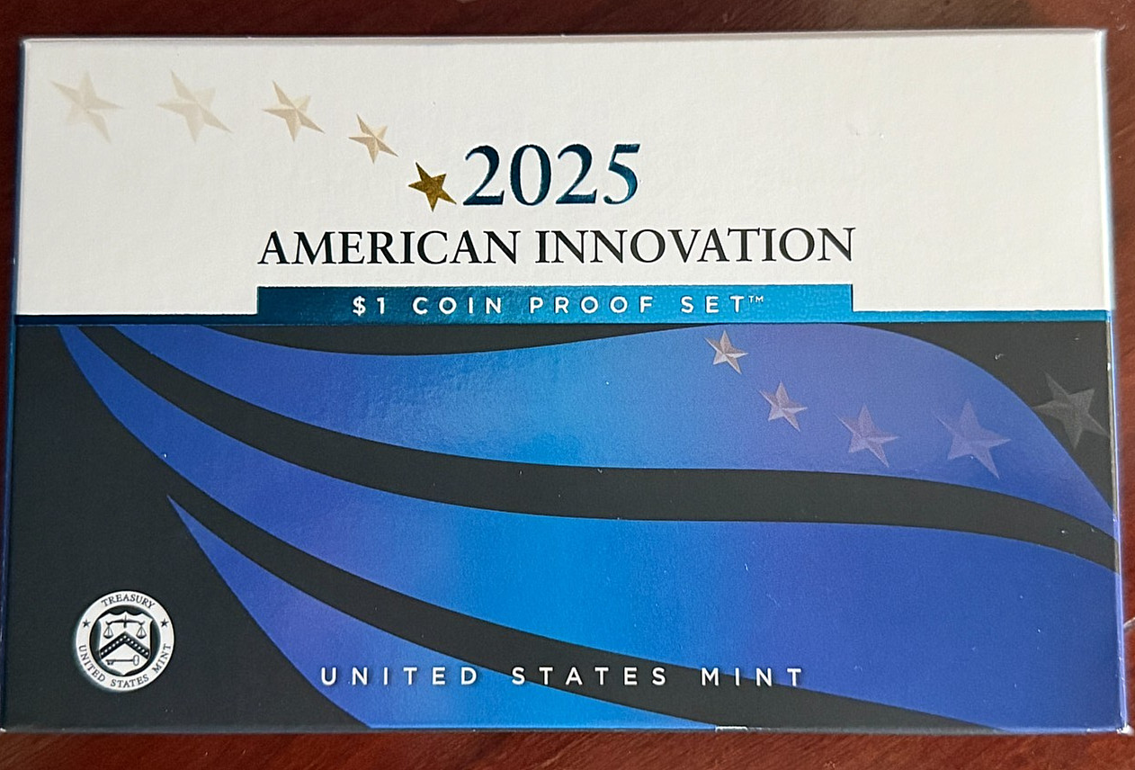 🔥2025-S American Innovation Dollar / Proof Set / Discontinued / Last Release!🚀