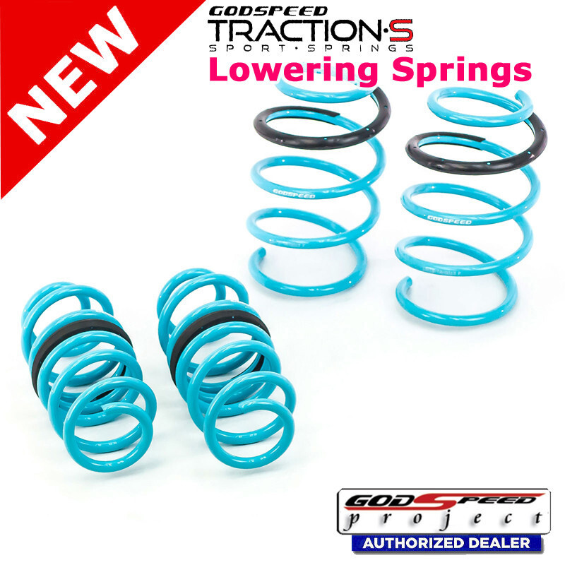 Traction-S Sport Springs For TOYOTA RAV4 13-17 2WD XA40 Godspeed# LS-TS-TA-0013