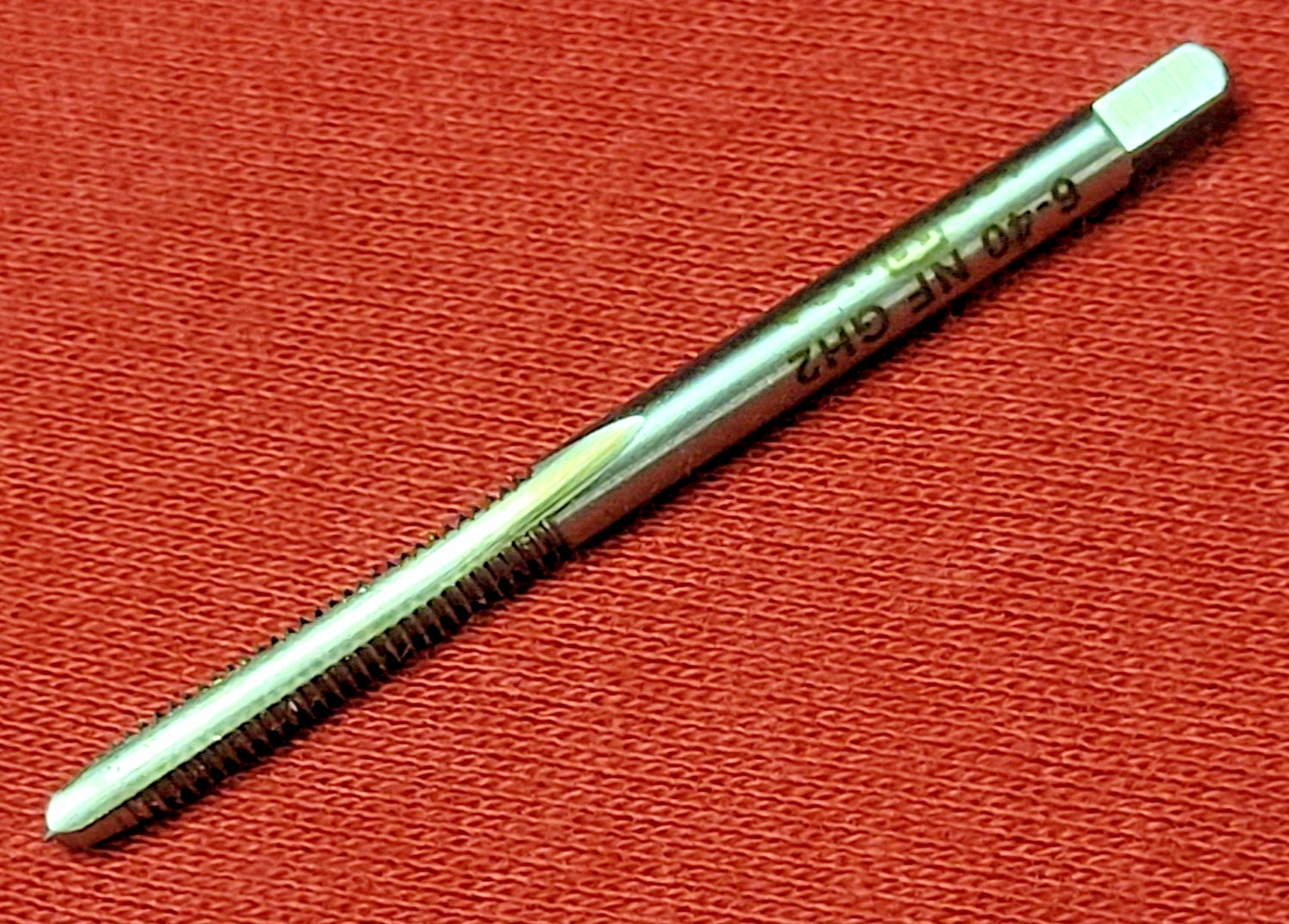 6-40 Plug Hand Tap HSS Morse MT33733 RH 2 FLUTE USA Made