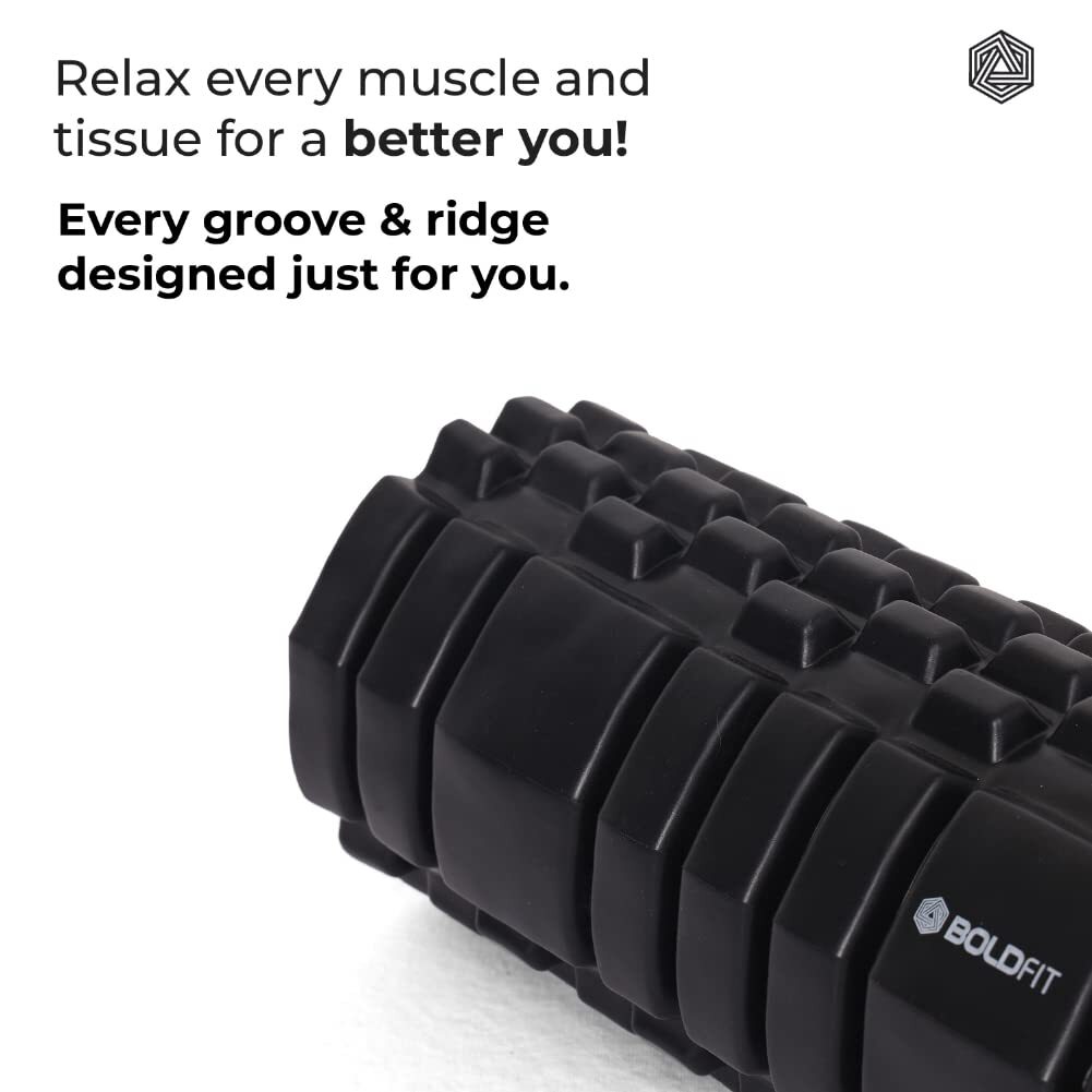 Boldfit Foam Roller For Back And Deep Tissue Massage 1 Piece