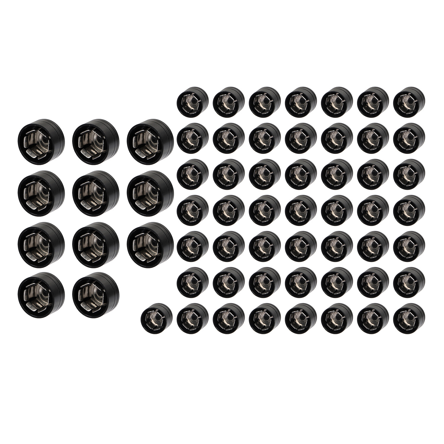 61pcs CNC Engine Bolt Covers Cap For Harley Heritage Softail FLSTC FXST Breakout