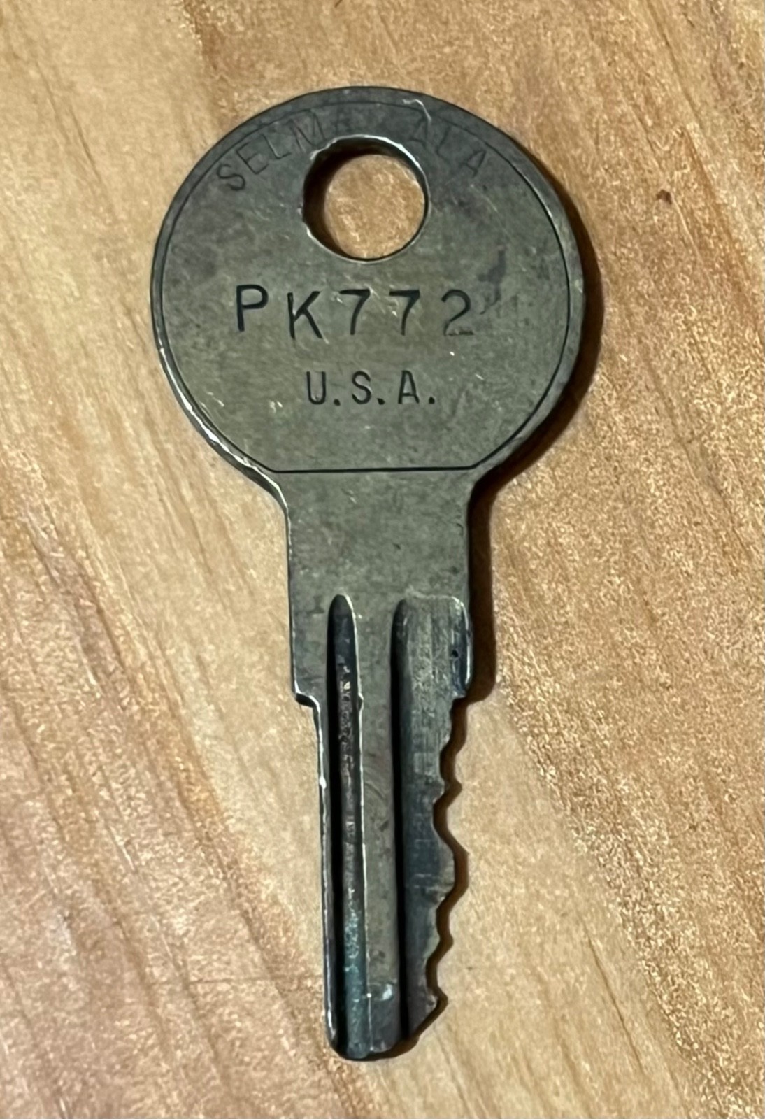 Vintage Brass Key #PK722
