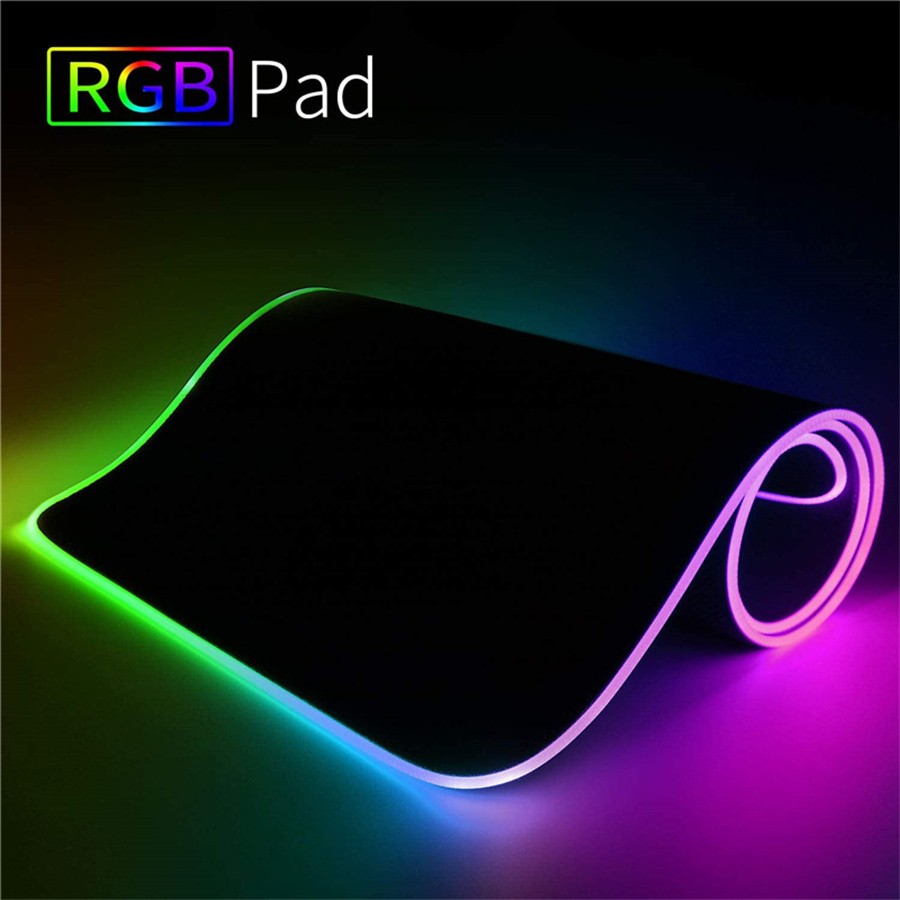 RGB Game Mouse Pad Led Computer Mousepad Backlight Carpet For keyboard Desk Mat