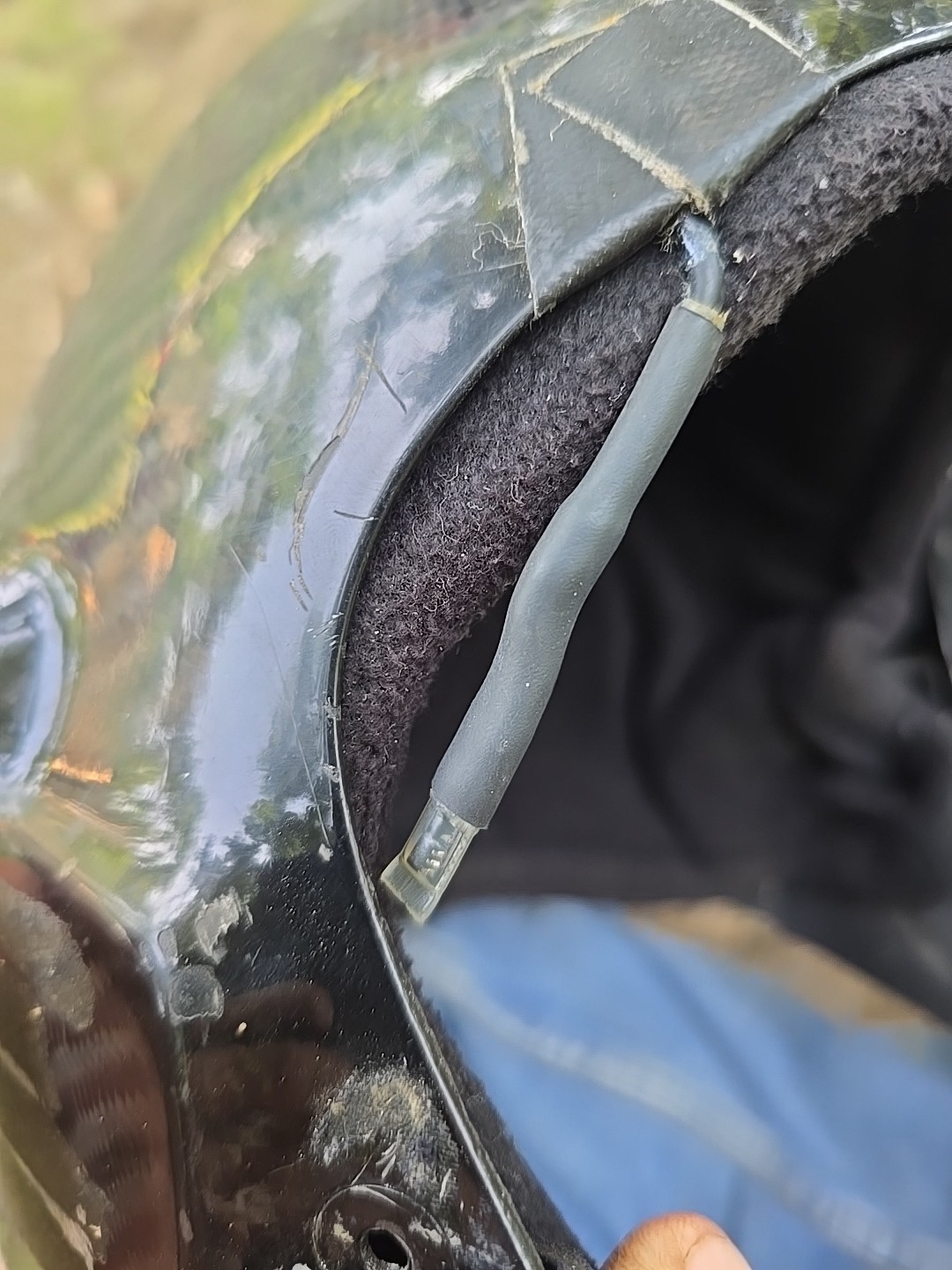 Carbon Fiber Skydiving Helmet With Built In Camera Mount & Chin Strap