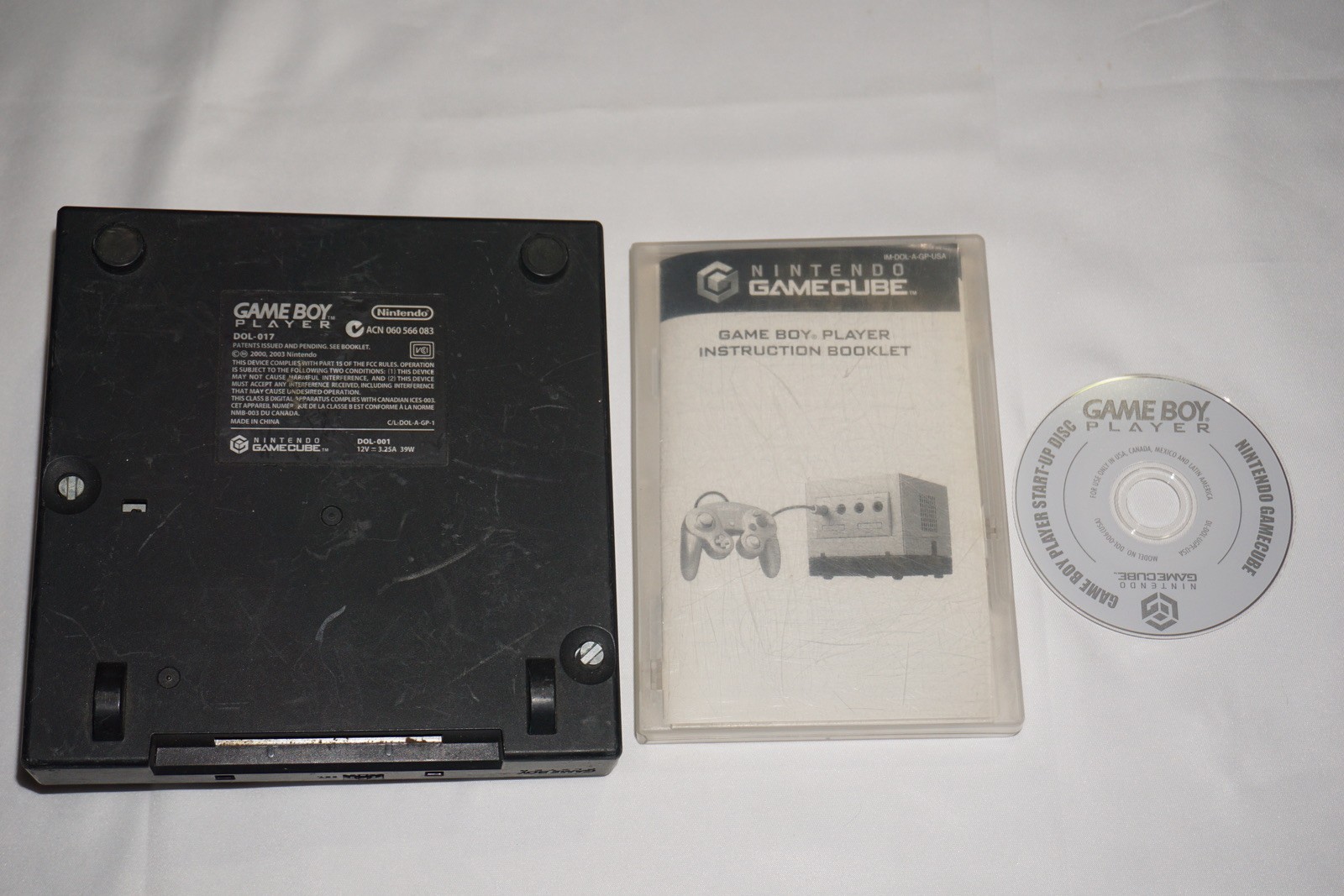 Game Boy Player (Nintendo Gamecube) w/ Start Up Disc