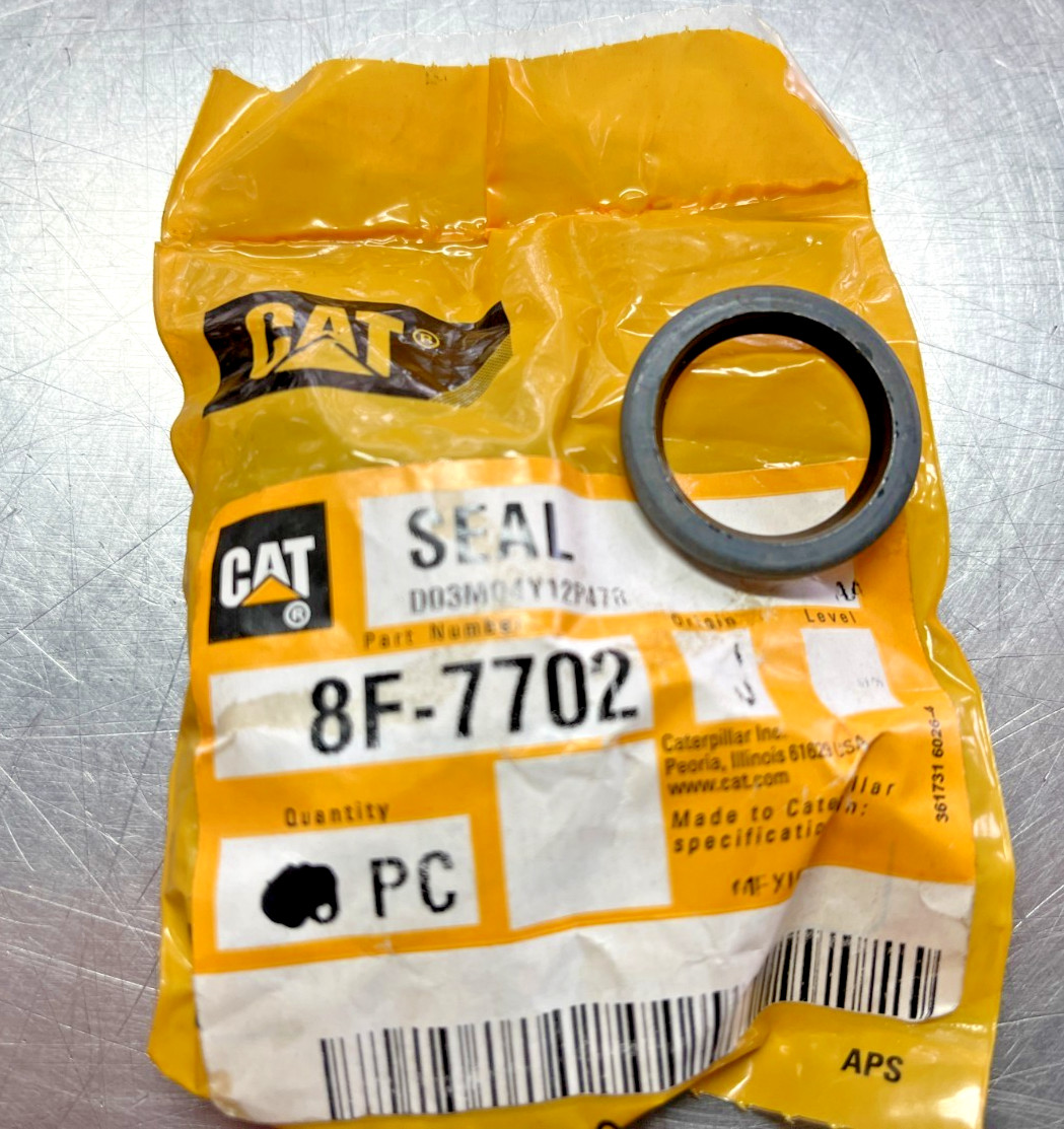 8F-7702  Genuine OEM  CAT  SEAL  QTY of 2 Seals   Caterpillar   8F7702