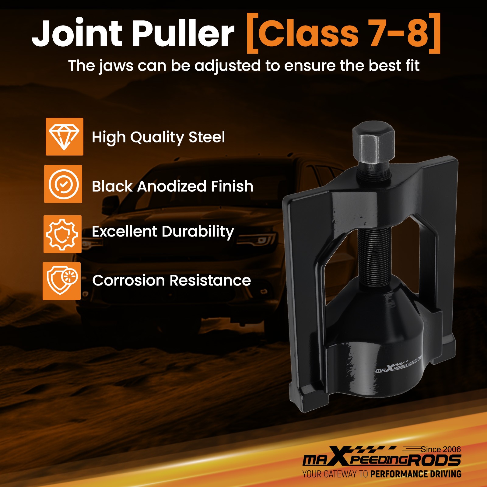 Quality U-Joint Puller Remover Truck Tool for Class 7 and 8