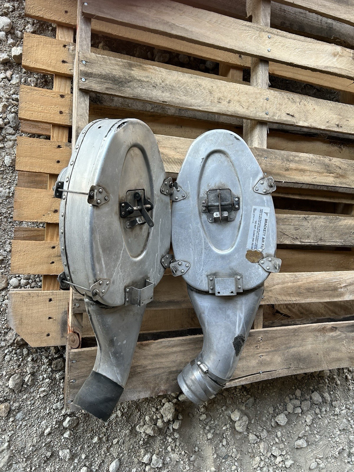 Bracket air Filter Housing Piper Aircraft