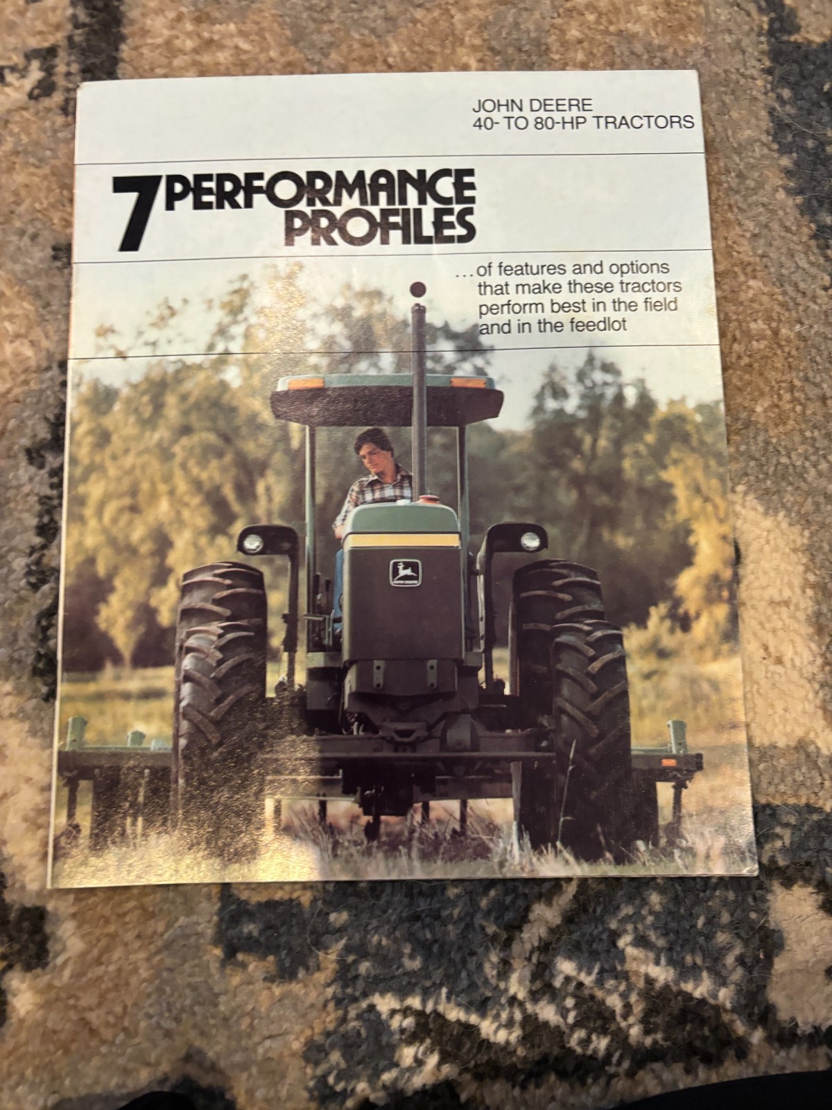 John Deere 2240 2440 26440 2840 2940 Tractor For 1980 Brochure AMIL26