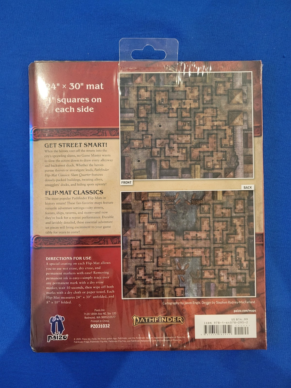 Slum Quarters Flip-Mat (SW) - Pathfinder Classics