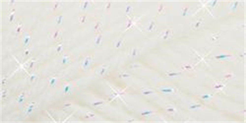 Mary Maxim 444-10 Baby's Best Yarn-White Sparkle