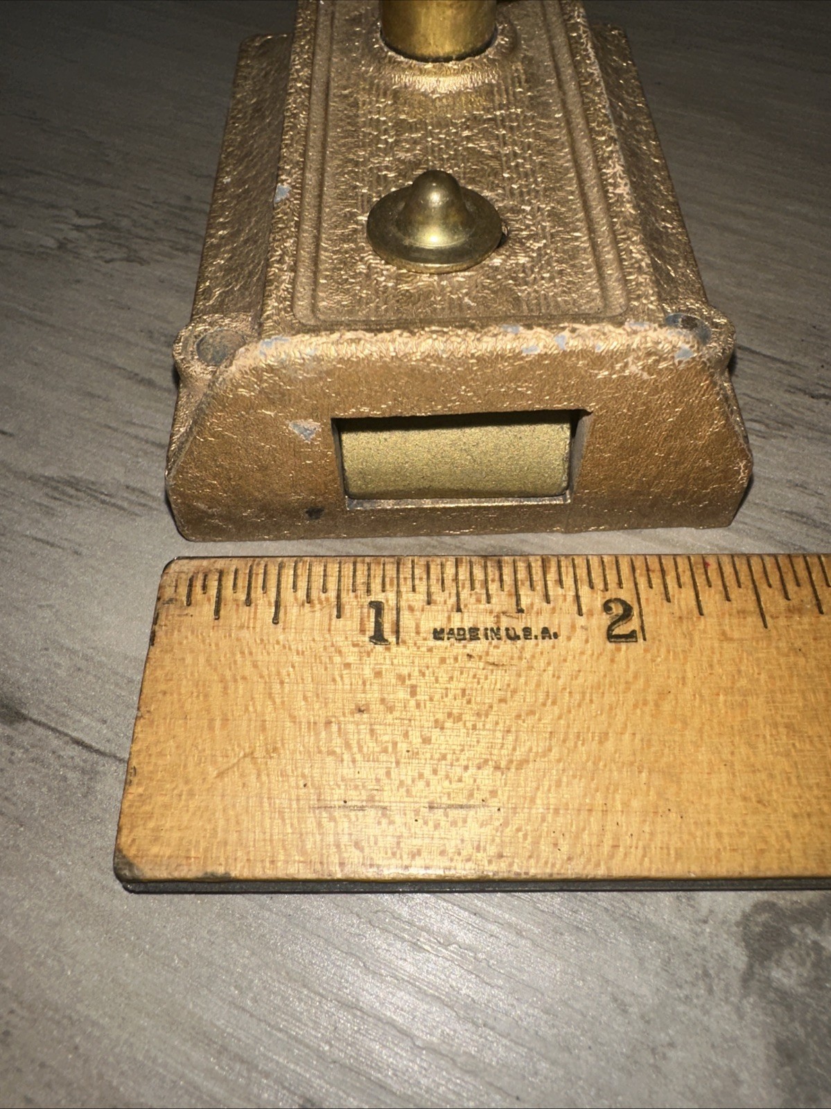 Antique Elgin Deadbolt Latch Surface Mount Working