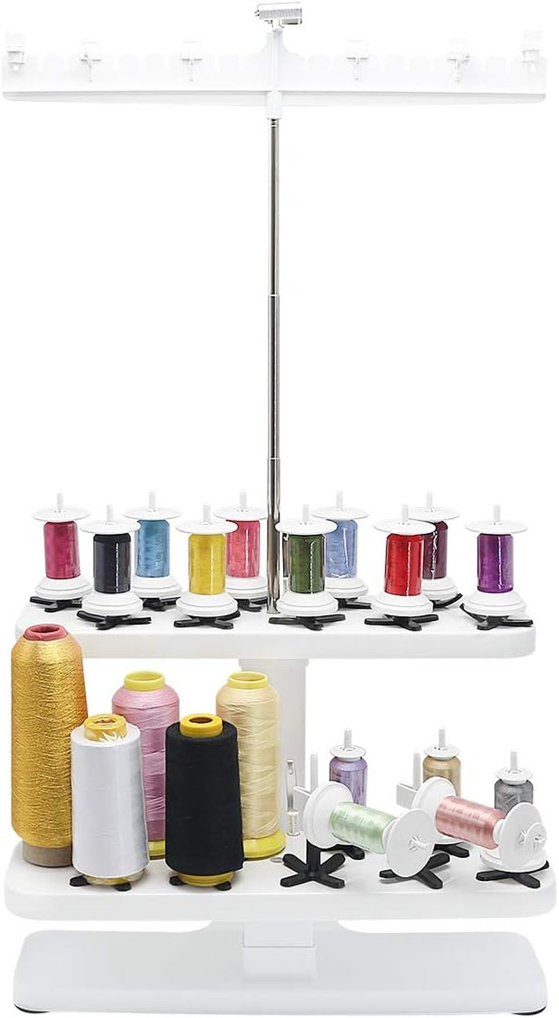 20 Spool Thread Stand for Embroidery Machine Sewing Quilting Serger