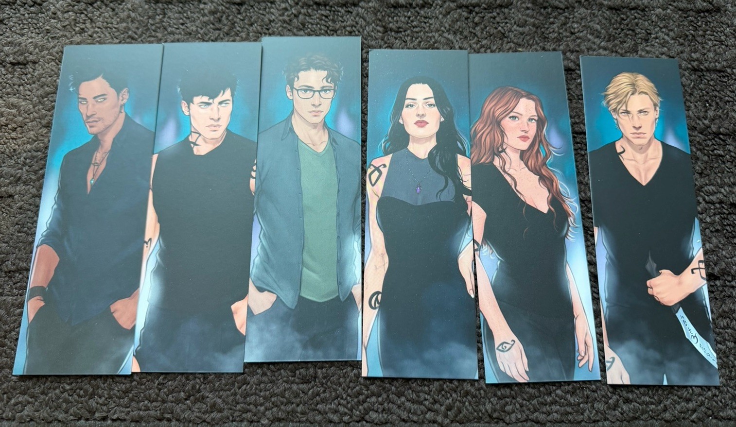 Illumicrate Exclusive Mortal Instruments Shadowhunters Bookmarks Cassandra Clare