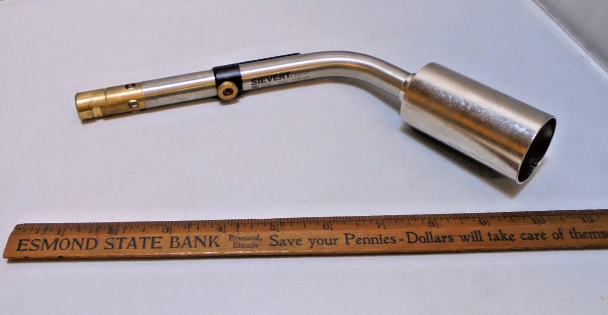 NOS Sievert  Promatic Soft Flame Burner No. 334191 (38 mm) New No Box Ships Free