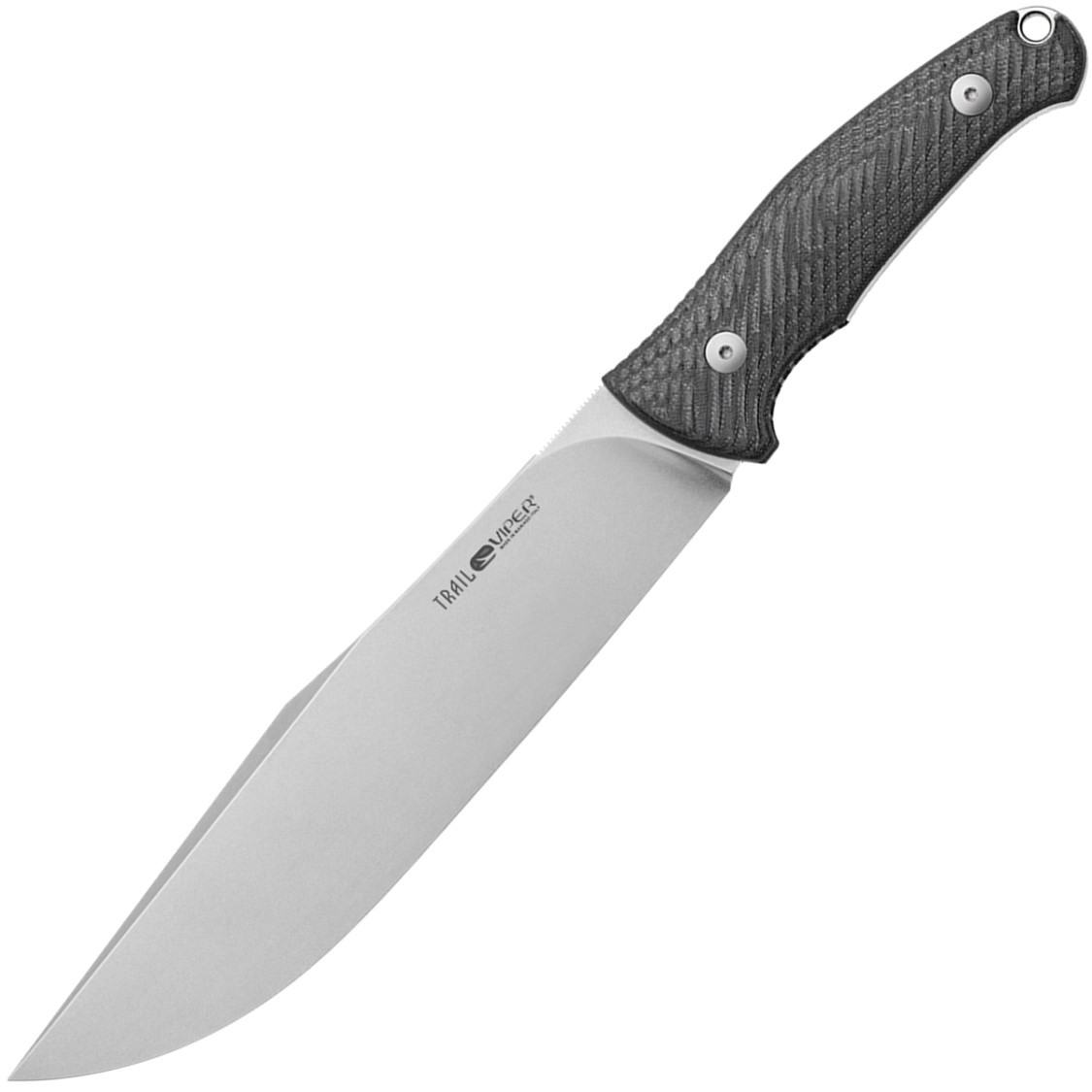 Viper Trail Black SureTouch Bohler N690 Steel Fixed Blade Knife w/ Sheath 4066GG
