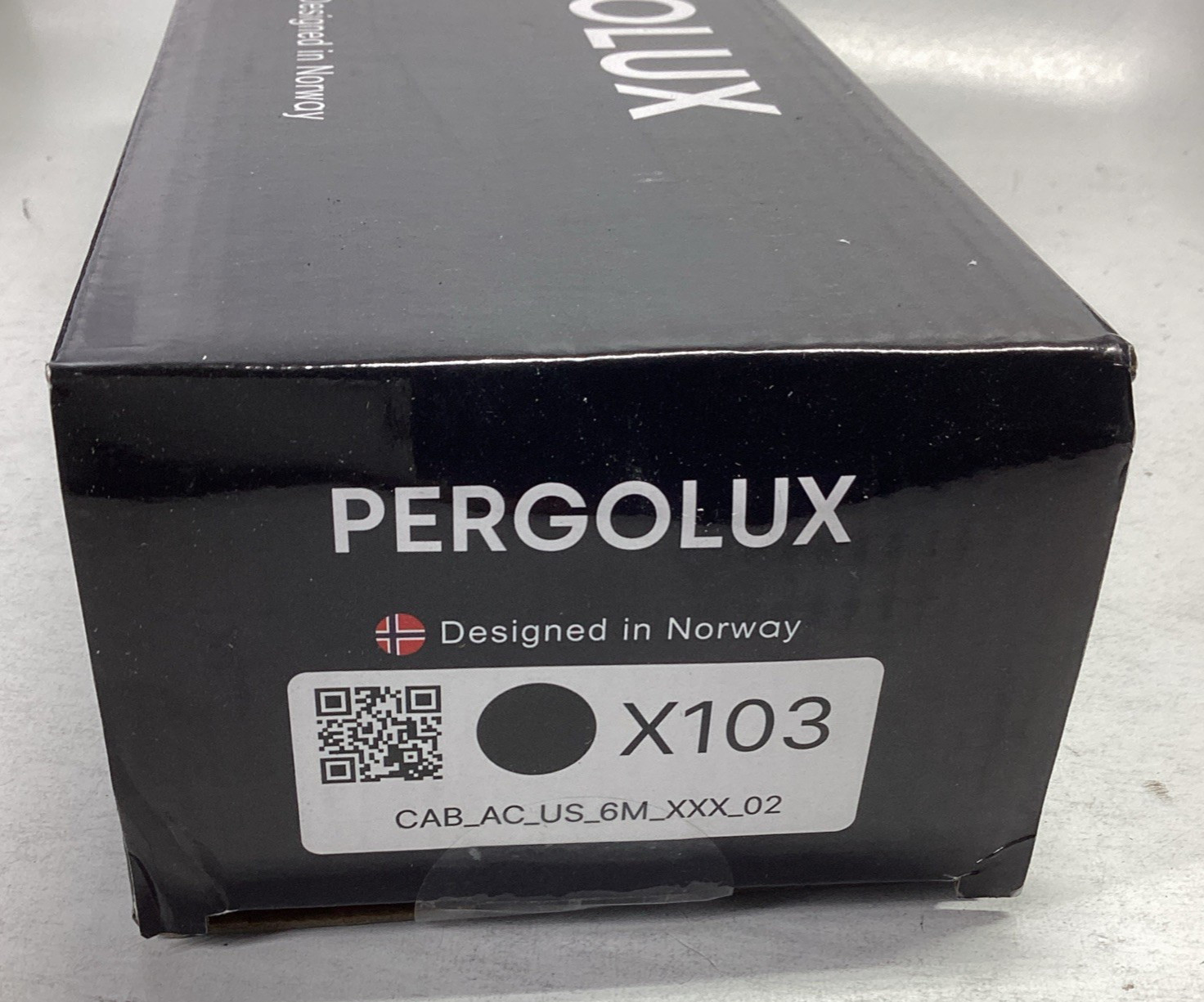 Pergolux X103 6M SJOW 14AWG Cable with US Plug