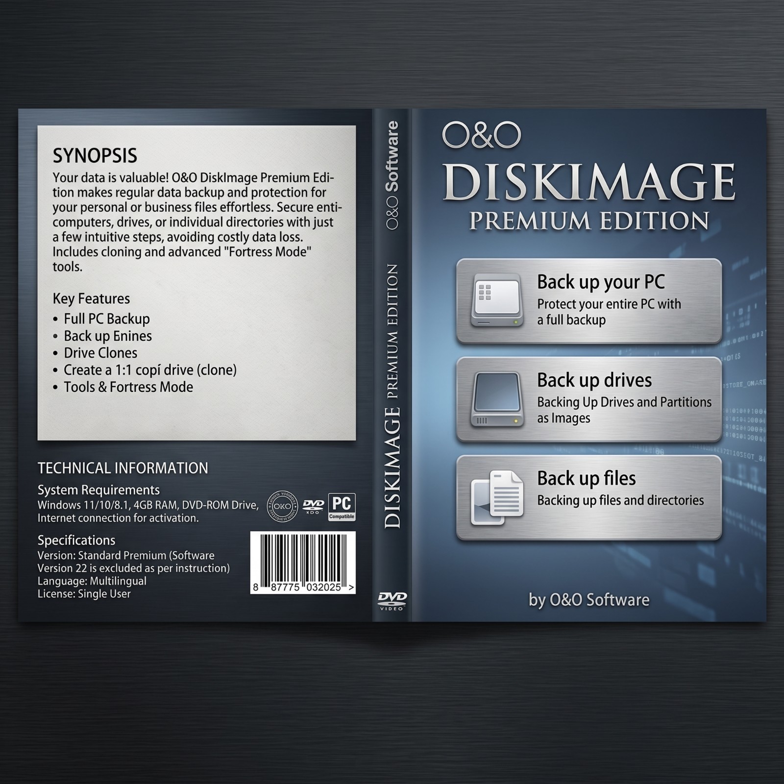 O&O DiskImage Professional Edition Bootable DVD/USB