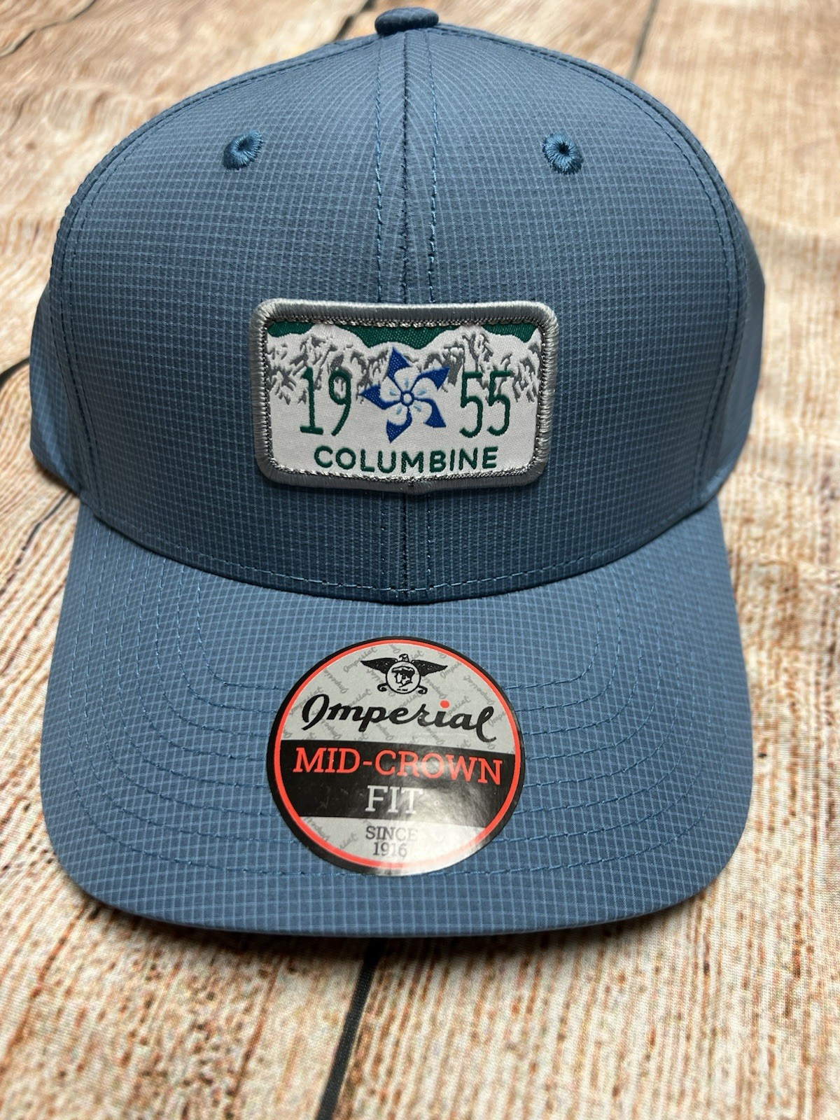 Columbine Country Club Logo Adjustable Hat ~ Indigo Blue ~  NEW