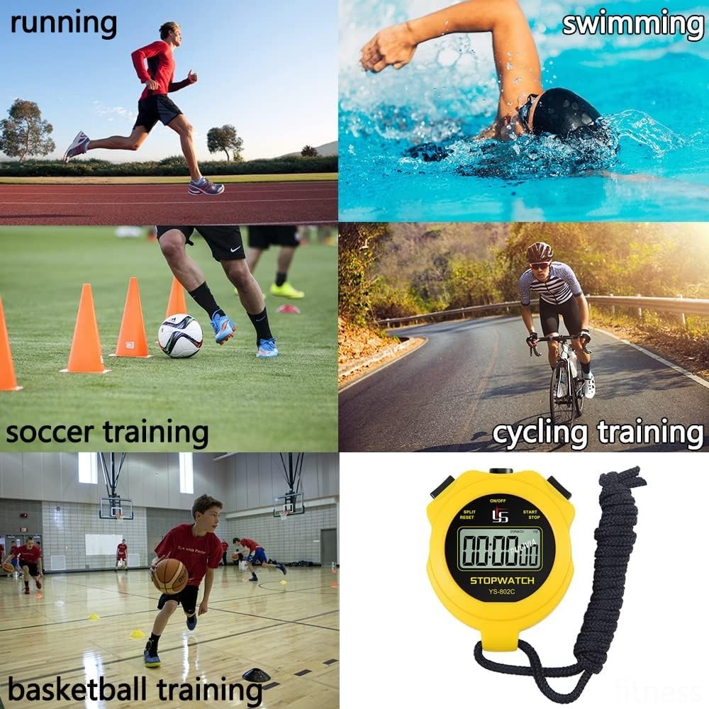 Simple Operational Digital Stopwatch - Essential for Coaches and Teachers