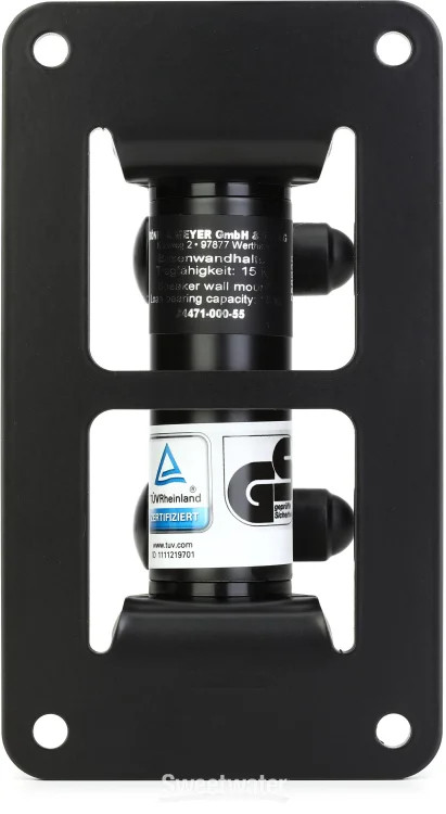 K&M 24471 Speaker Wall Mount - Black