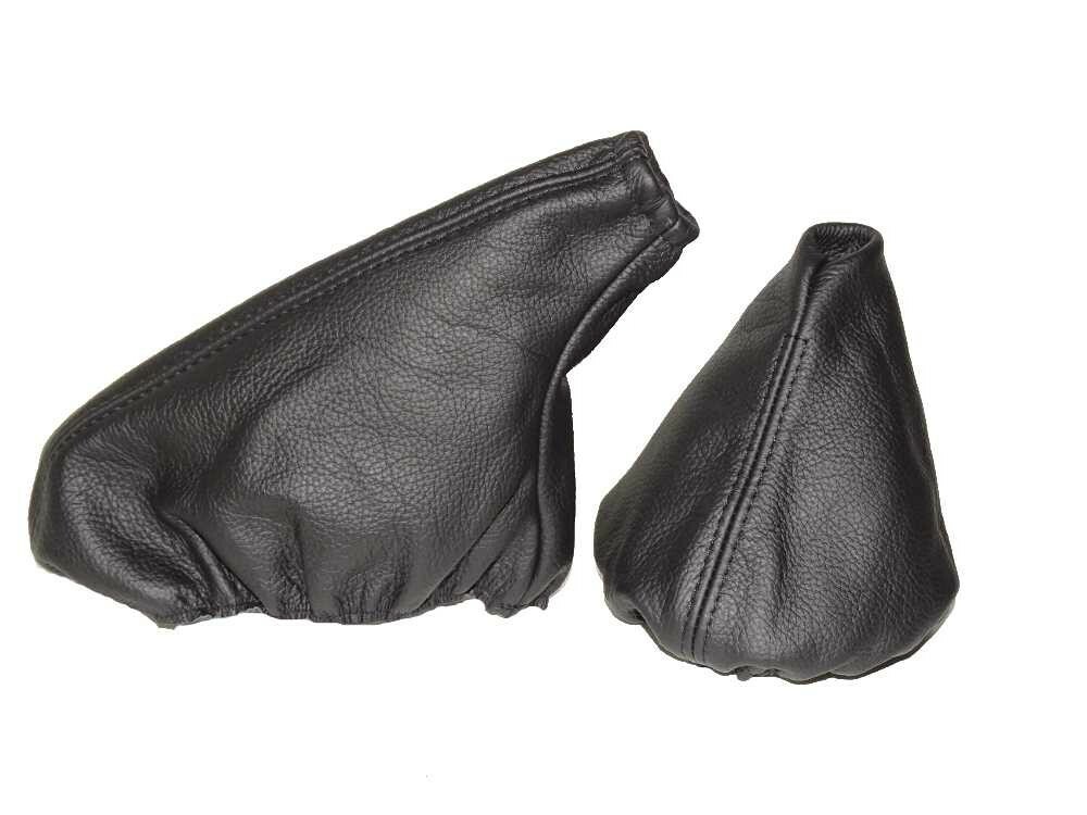 Shift Boot and Ebrake Boot Set For BMW E30 1982-1991 Manual Genuine Leather