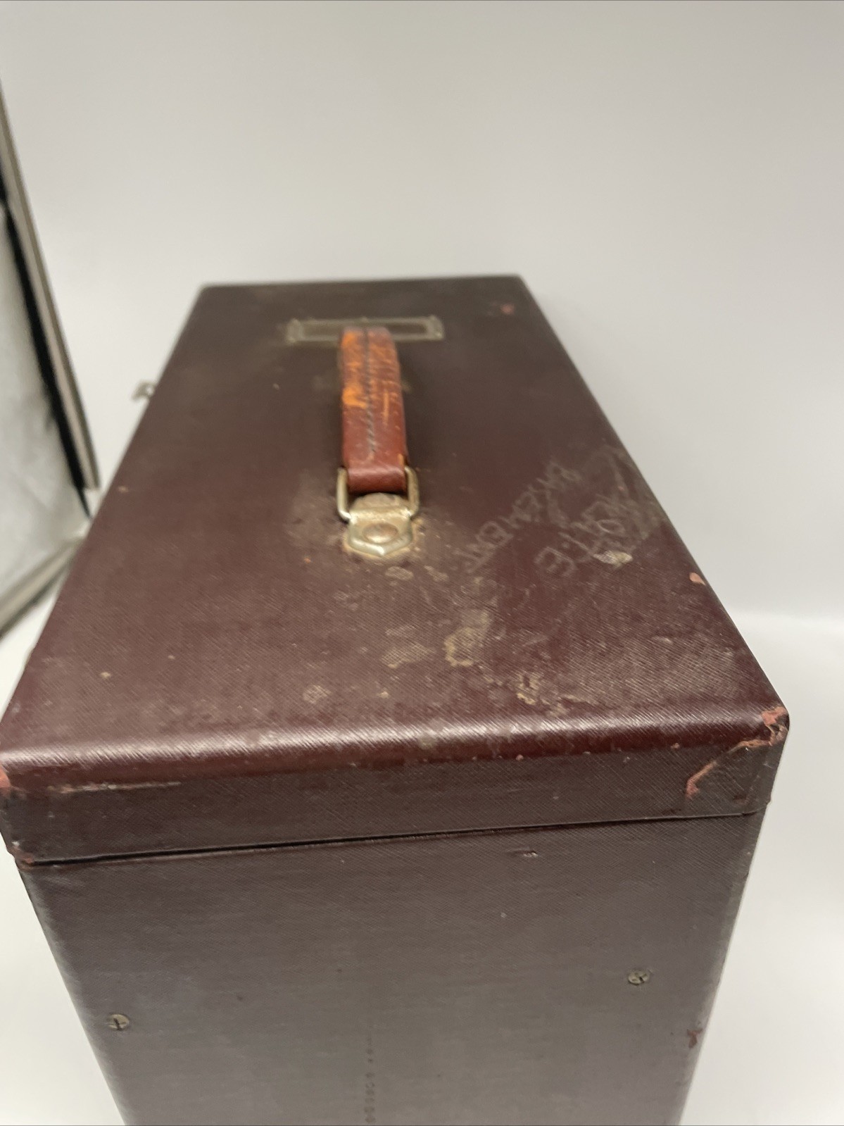 Microscope Bausch & Lomb Model Binocular Compound + case Slides Lab Equipment