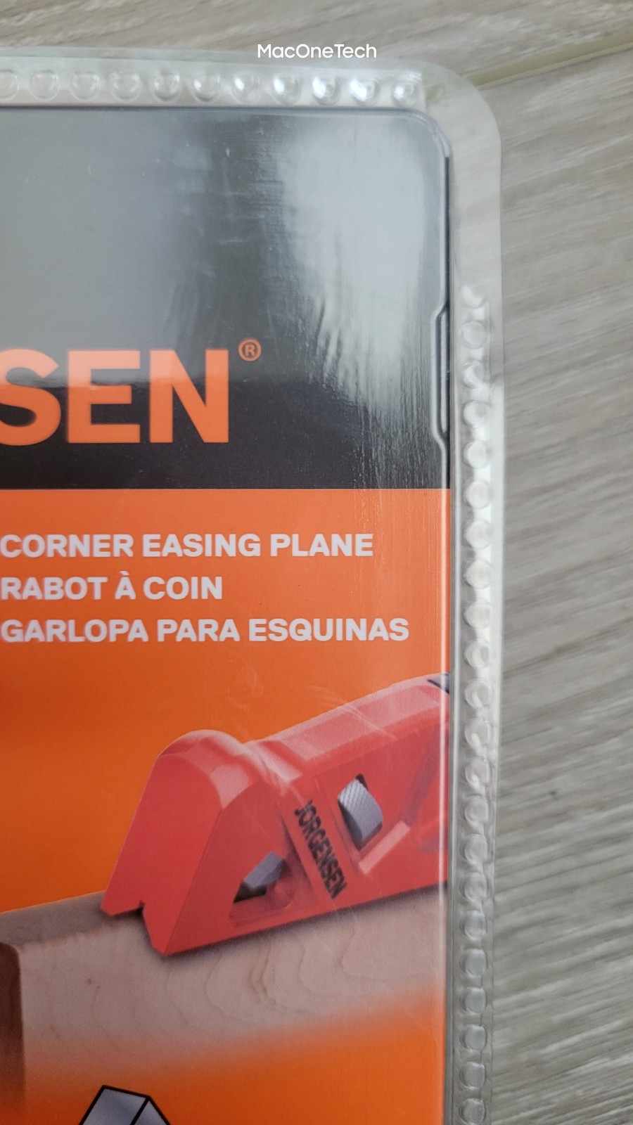 Jorgensen 6.5" Corner Easing Plane 70740 precision adjustment high-grade NEW