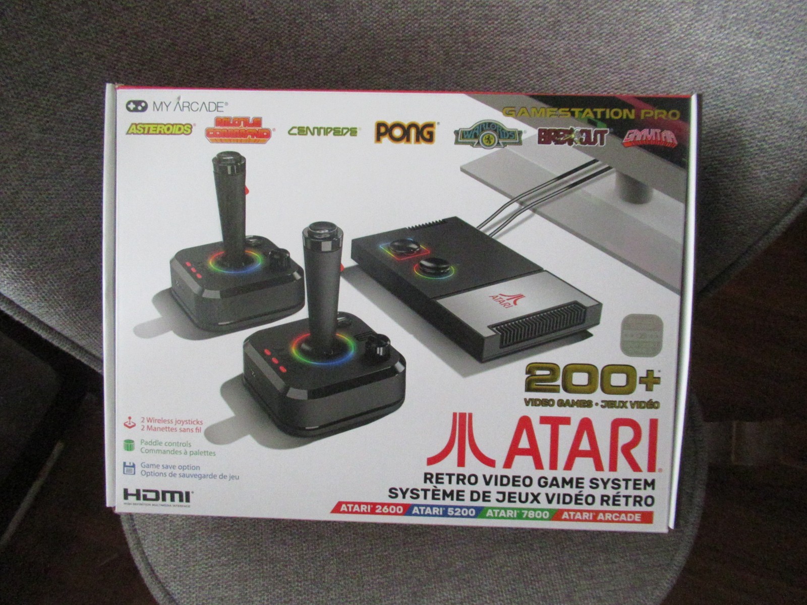 My Arcade Atari Gamestation Pro 200+ Video Games Retro Video Game System