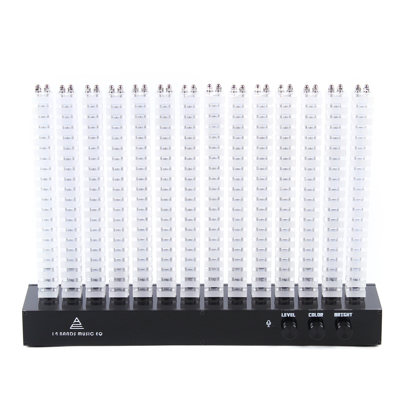 Acrylic 14-Segment Spectrum Analyzer Led Rhythm Light Music Spectrum Light 110V