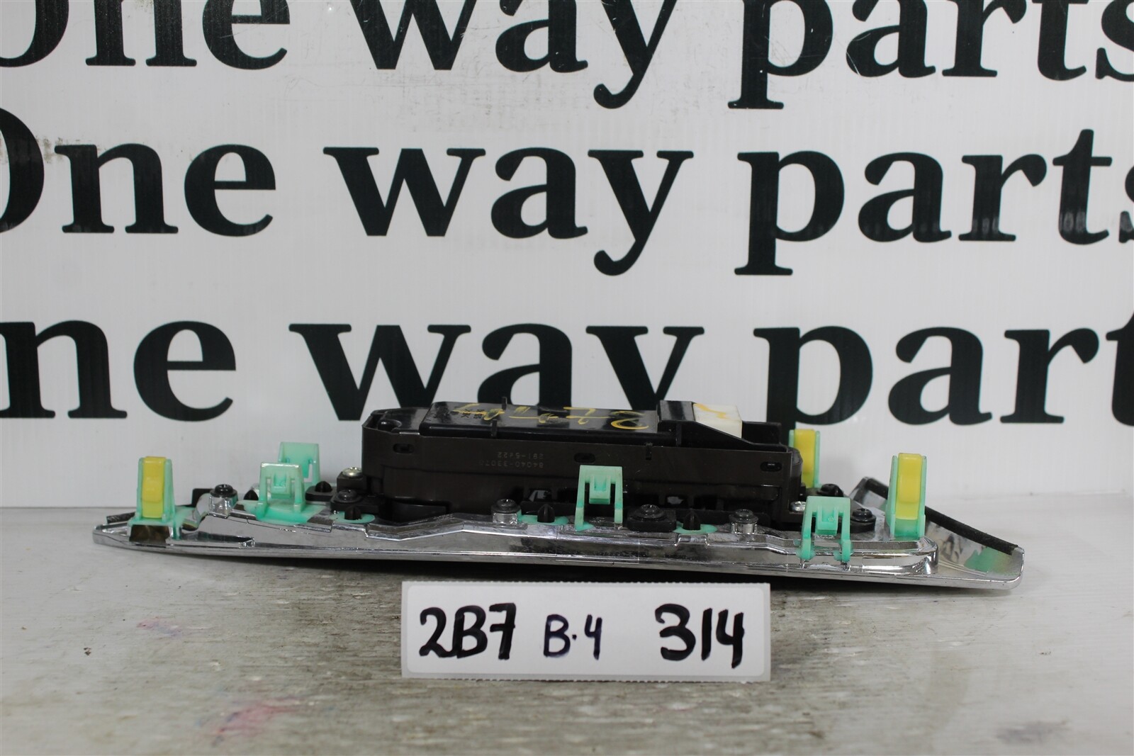 8404033070 Lexus ES350 2011 Left Driver Side Front Door Window Switch 314 2B7 B4