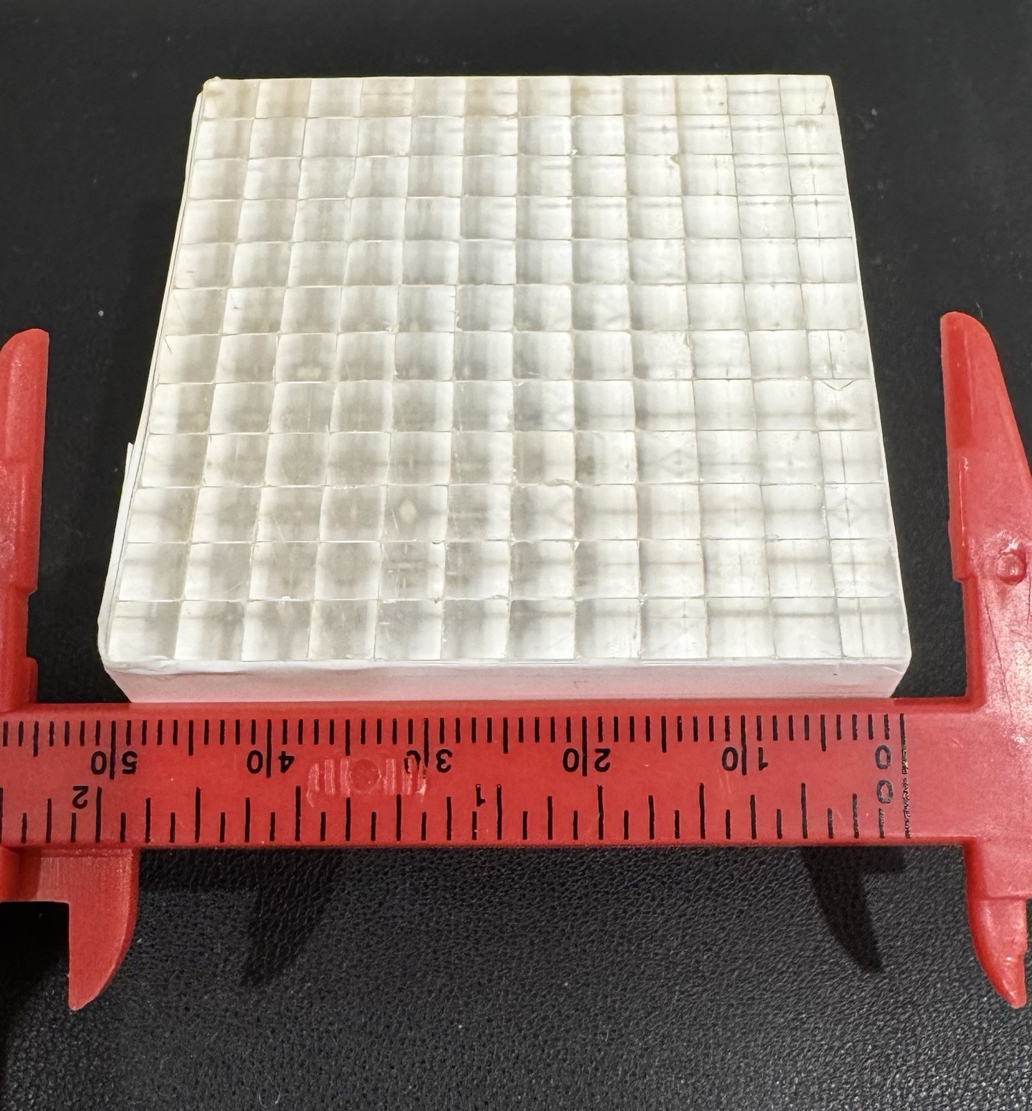 LYSO 12X12 Crystal Pixel Array (144 pcs) Hi-Energy Gamma Scintillator