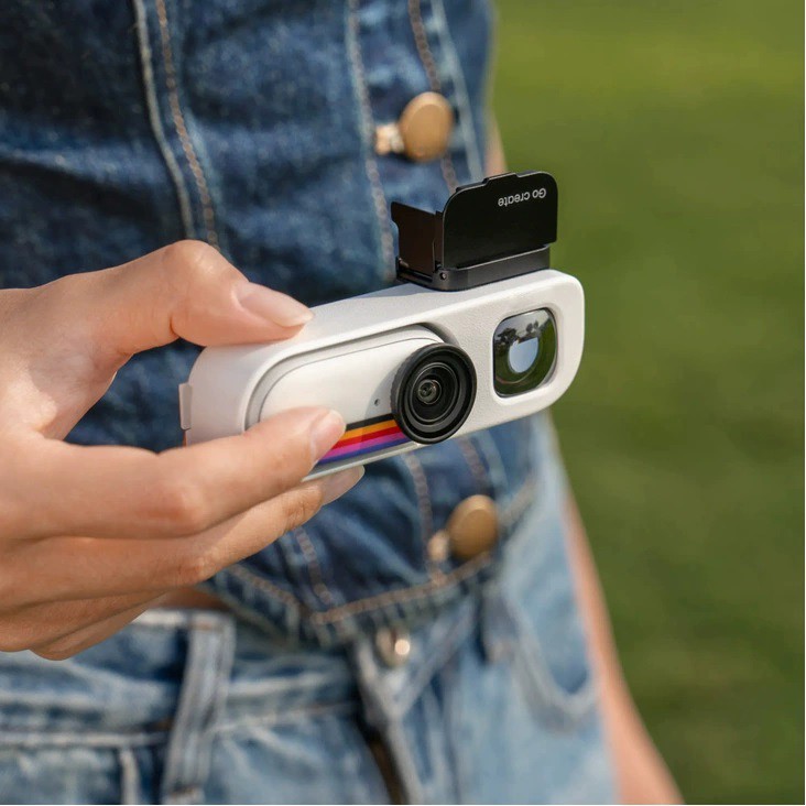 Metal Folding Sun Hood Sunshade For Insta360 GO 3S Camera Retro Player Accessory