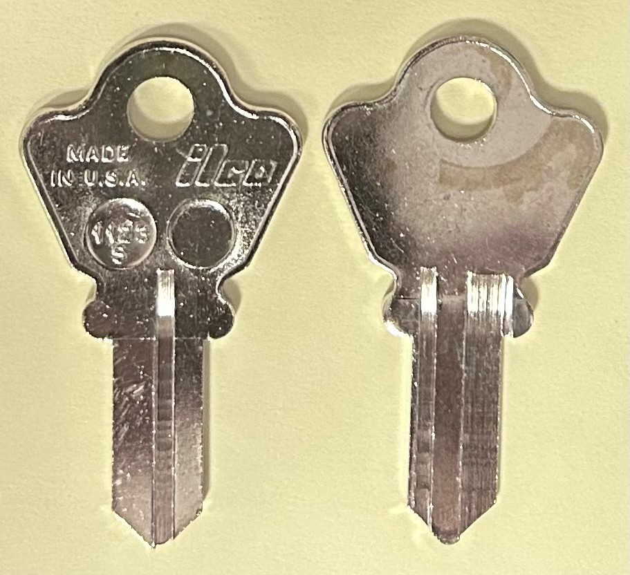Ilco 1123S Welch 4-Pin Key Blank uncut (1 Pc)