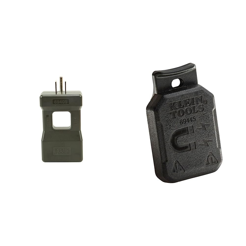 Klein Tools Line Splitter 10x and Magnetic Hanger for Clamp Black