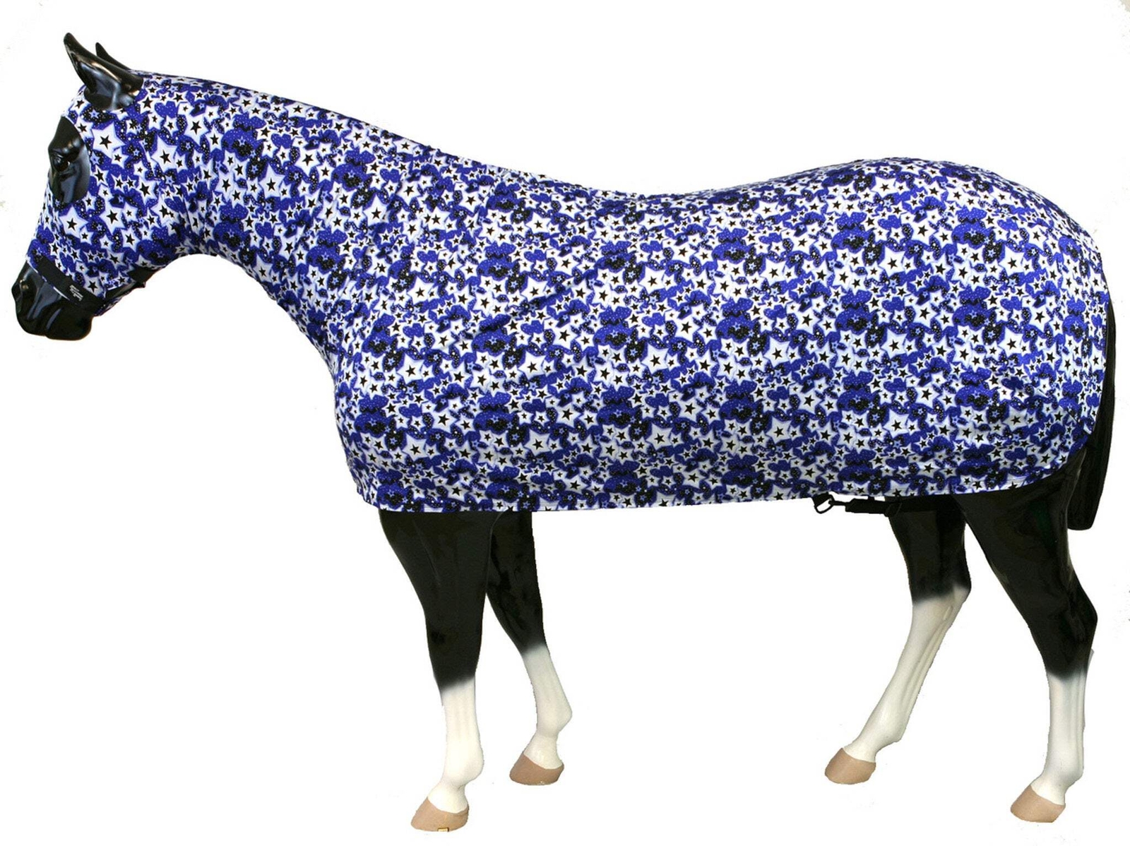 New! Sleazy Sleepwear MEDIUM HORSE FULL BODY SHEET 72-76 Inches Equine 9 PRINTS
