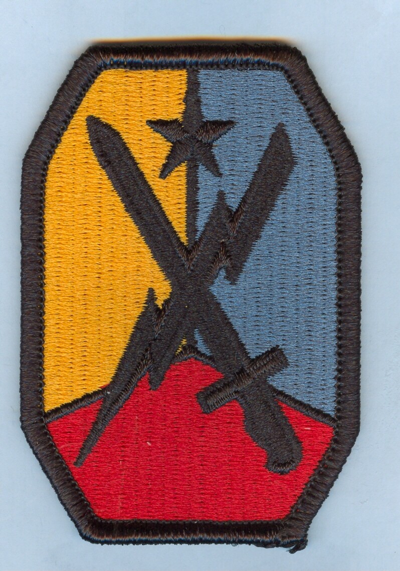 NEW ISSUE SSI:   MANEUVER CENTER OF EXCELLENCE (MCOE) (T-2) FULL COLOR PATCH - X